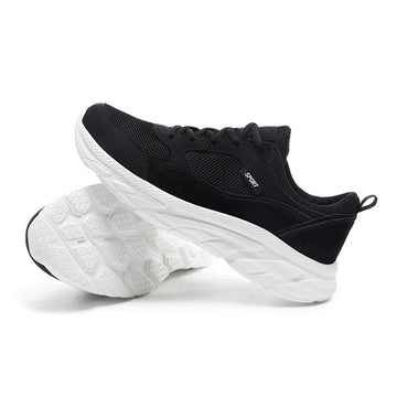 Xajzpa Tennis Shoes new Autumn and Summer New Mesh Plus Size Sports Shoes Men's Outdoor Black Casual Shoes Adult Casual Walking